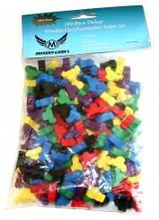 Wooden Car / Automobile Token Set 