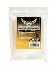 50 Premium Kartenhüllen / Sleeves 41 x 63 mm 