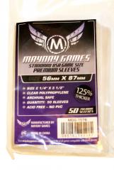 50 Premium Kartenhüllen / Sleeves 56 x 87 mm 