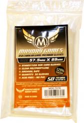 50 Premium Kartenhüllen / Sleeves 57,5 x 89 mm 