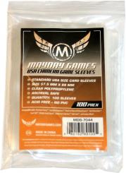 100 Kartenhüllen / Sleeves 57,5 x 89 mm 