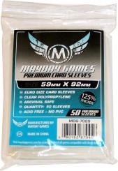 50 Premium Kartenhüllen / Sleeves 59 x 92 mm 