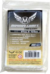 100 Kartenhüllen / Sleeves 61 x 103 mm 