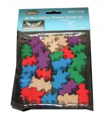 25 Piece Deluxe Wooden Farmer Set 