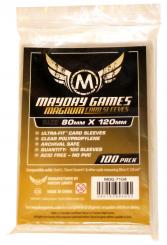 100 Kartenhüllen / Sleeves 80 x 120 mm 