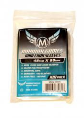 100 Mini Size Kartenhüllen / Sleeves 45 x 68 mm 