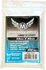 100 Kartenhüllen / Sleeves 59 x 92 mm 