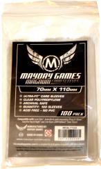 100 Kartenhüllen / Sleeves 70 x 110 mm 