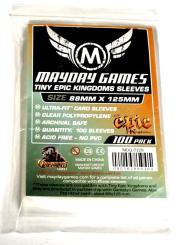 50 Kartenhüllen / Sleeves 88 x 125 mm 