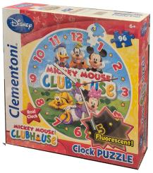 Mickey Mouse Uhr Puzzle 