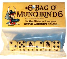 +6 Bag O´Munchkin D6 