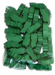 50 Zug Spielsteine in Grün 