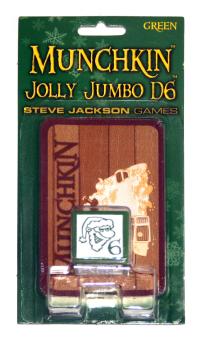 Munchkin Jolly Jumbo D6 (Green) 