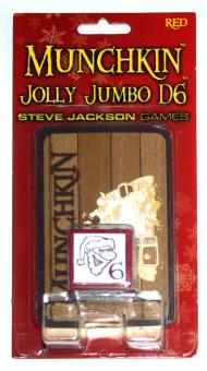 Munchkin Jolly Jumbo D6 (Red / Rot) 