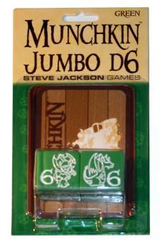 Munchkin Jumbo D6 / W6 (grün/green) 
