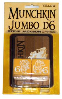 Munchkin Jumbo D6 / W6 (Yellow / gelb) 