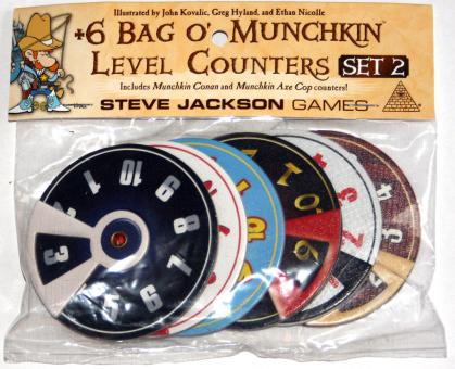 +6 Bag O'Munchkin Level Counters Set 2 