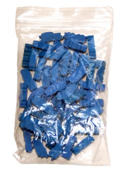 50 Zug Spielsteine in Blau 