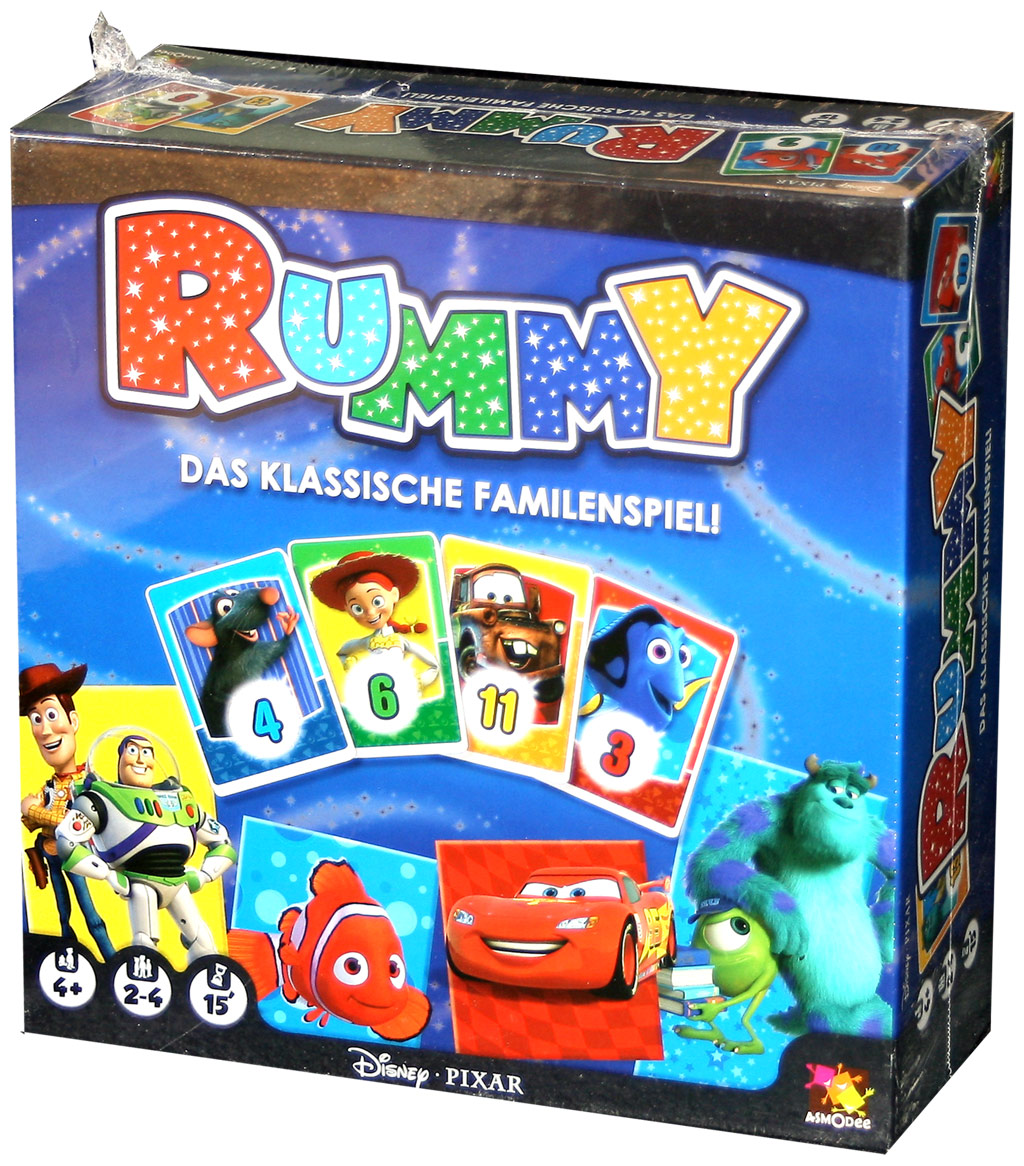 Unterhaltung Spiele & Rätsel Brettspiele Asmodee Brettspiele Rummy Disney Pixar 